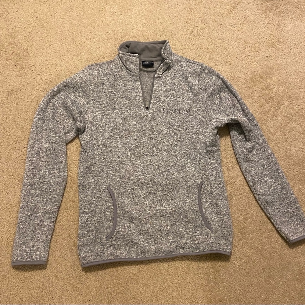 Cape Cod half zip sweatshirt
